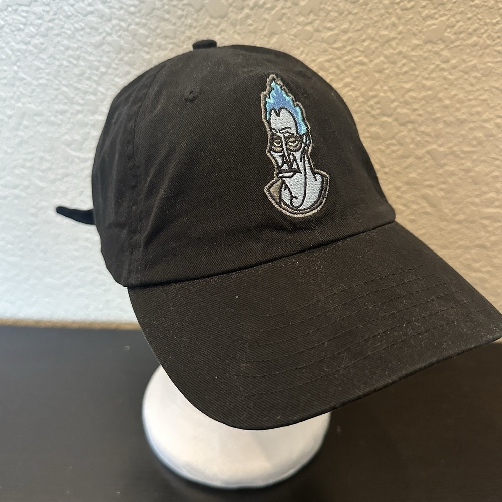 Disney Hades Black Baseball Cap  Devillishly Handsome Hercules Villian One Size